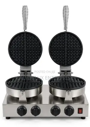 Double Commercial Waffle Maker