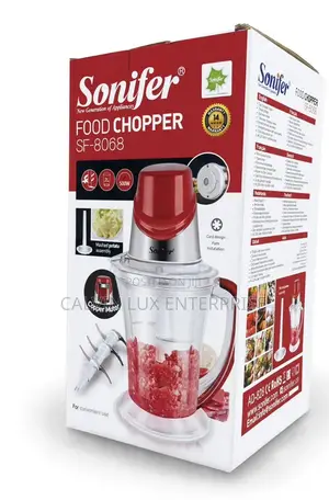 Food Chopper and Meat Mincer