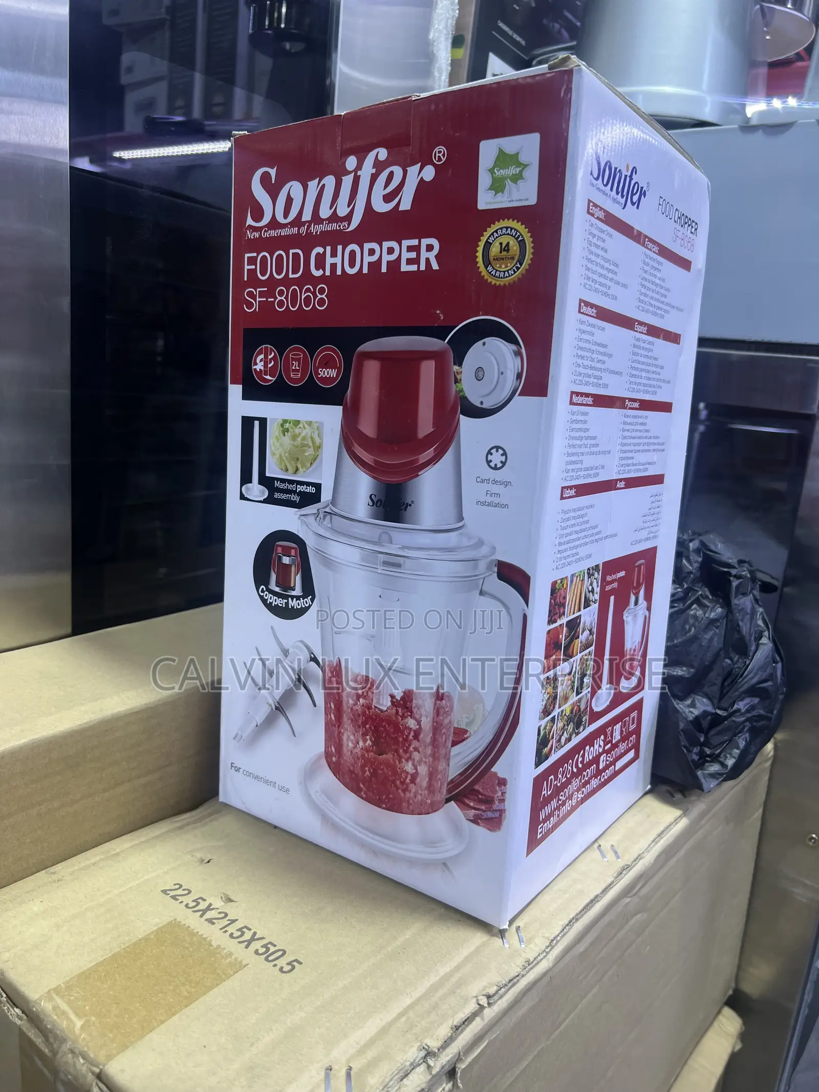 Food Chopper and Meat Mincer
