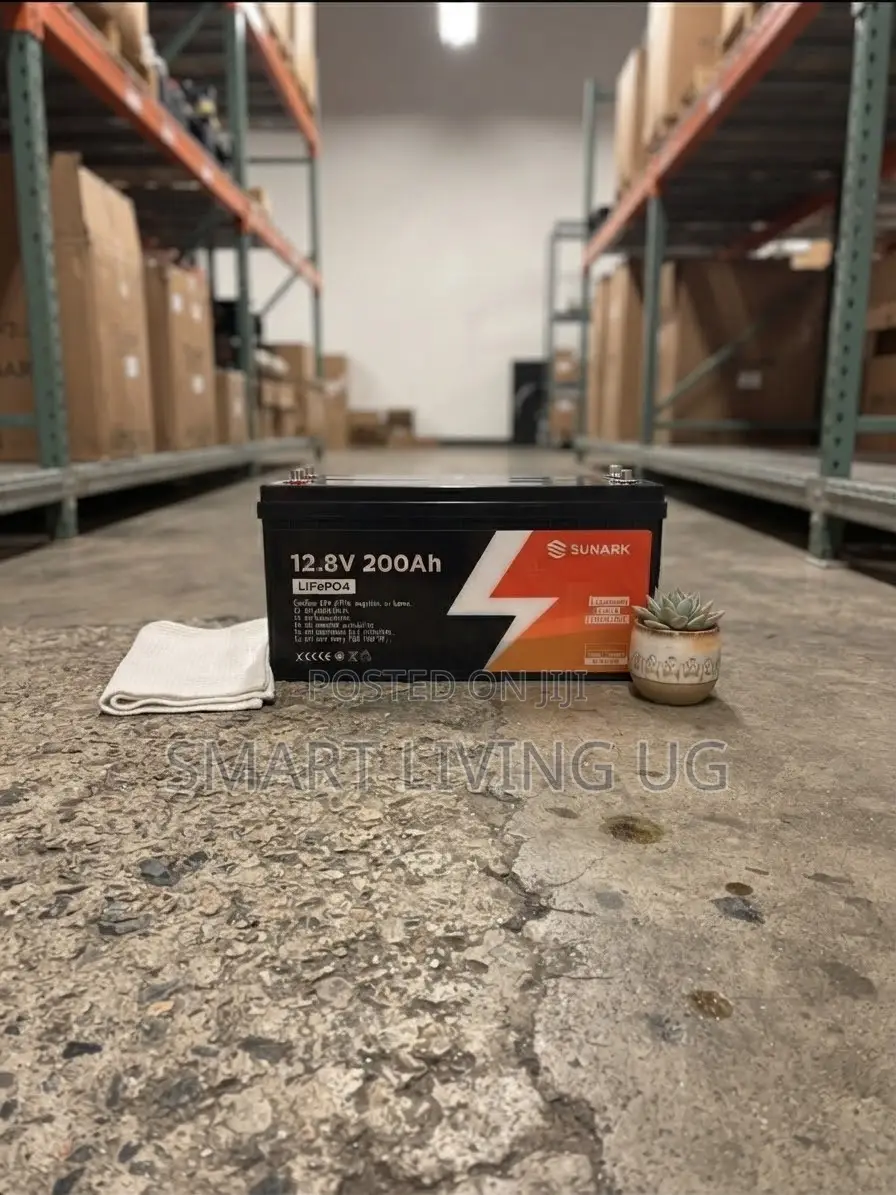 Sunark 12.8V 200Ah LiFePODeep Cycle Lithium Battery – Solar Ready