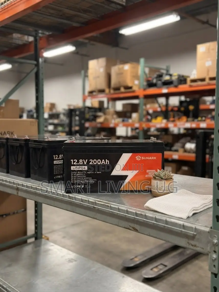 Sunark 12.8V 200Ah LiFePODeep Cycle Lithium Battery – Solar Ready