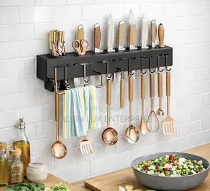 Wall Mount Kitchen Organizer Rack