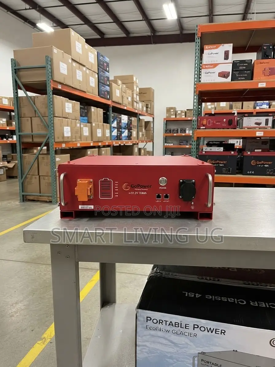 GoPower 51.2V 100Ah Lithium Solar Battery Storage