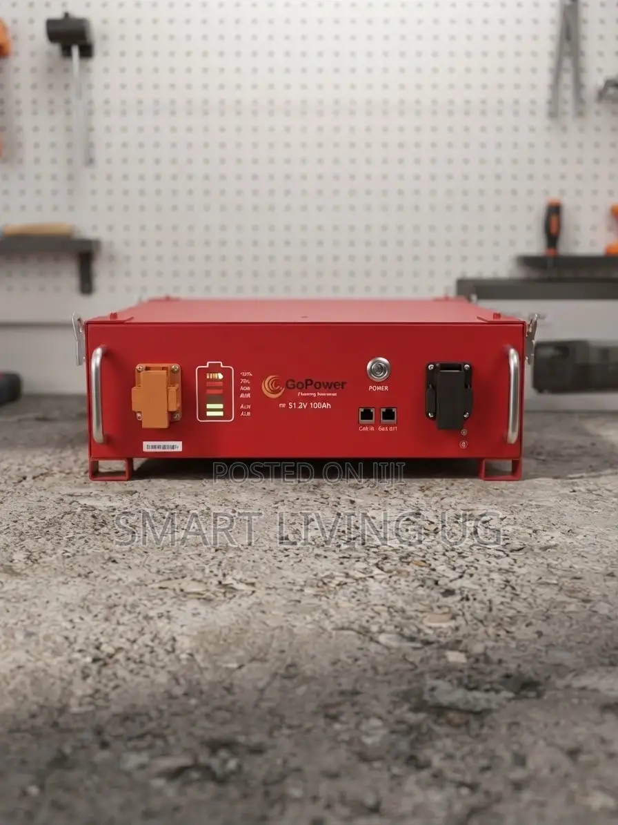 GoPower 51.2V 100Ah Rackmount Solar Inverter Battery