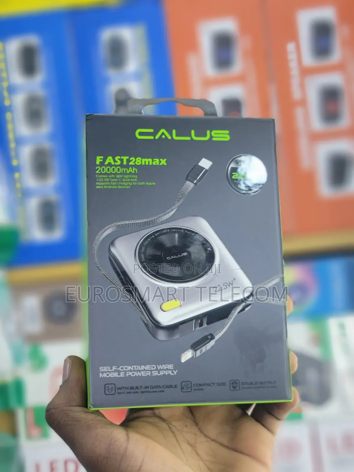 Calus 2 in 1wireless Powerbank