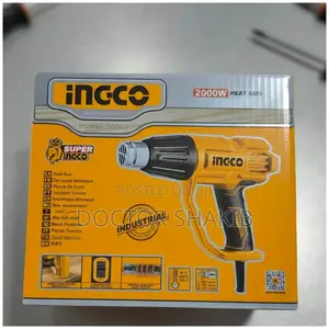 INGCO Heavy-Duty 2000W Industrial Heat Gun