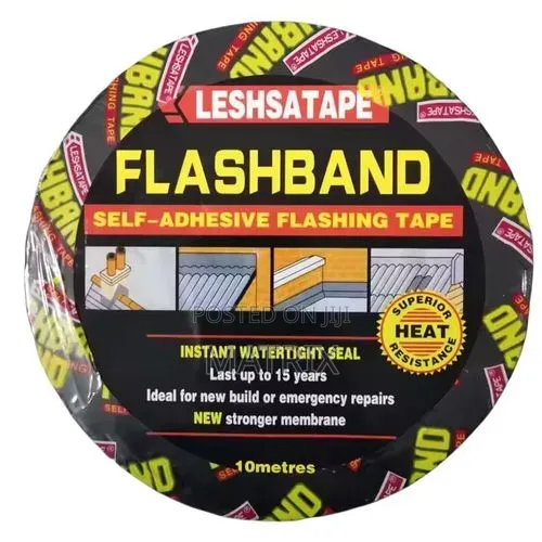 Self-Adhesive Flashing Tape, Designed for Waterproofing and Repair