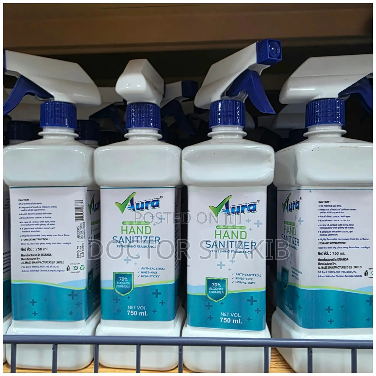 750 Ml Aura Hand Sanitizer