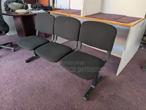 3 Seater Waiting Chair , Fabric
