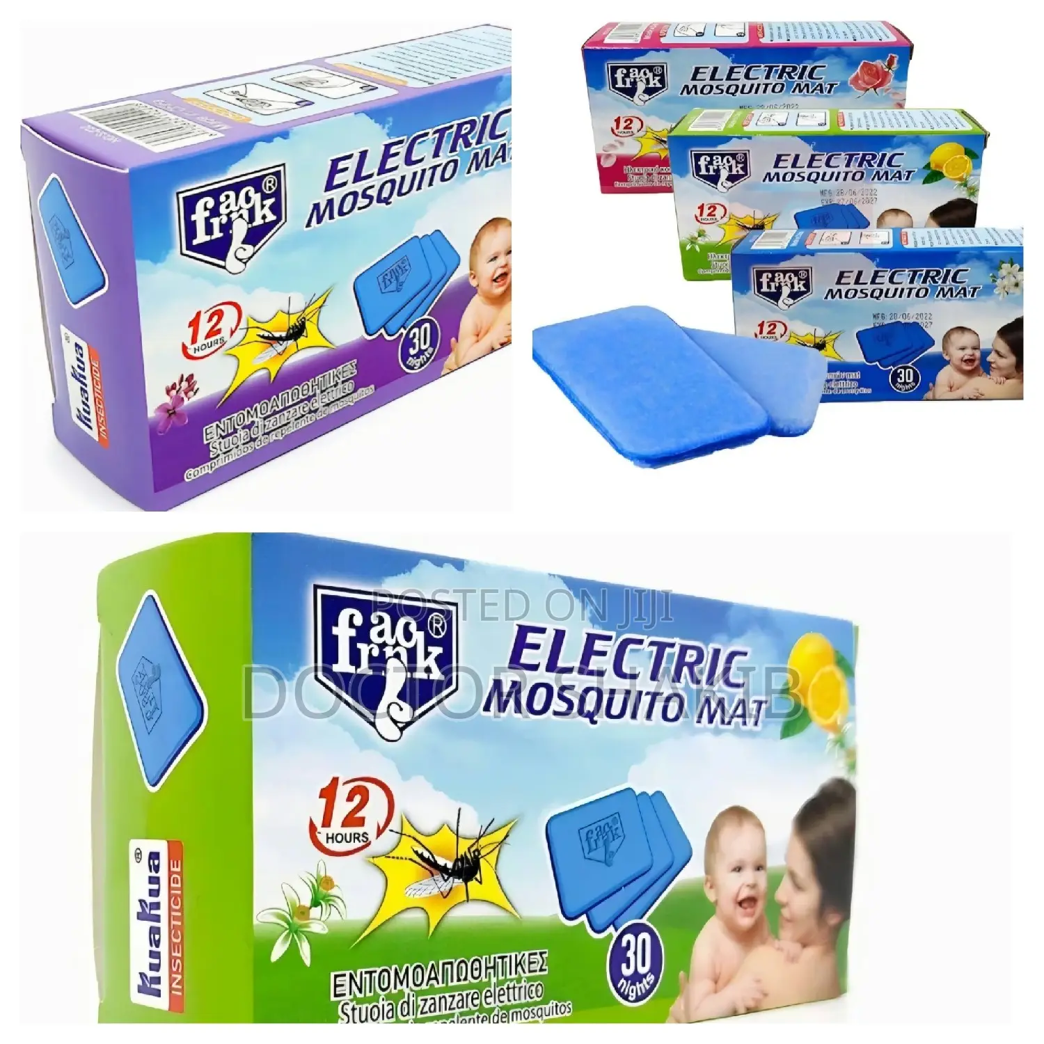 Franck Electric Mosquito Repellent Mats