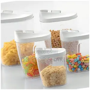 5pcs Airtight Plastic Containers