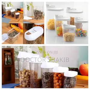 5pcs Airtight Plastic Containers