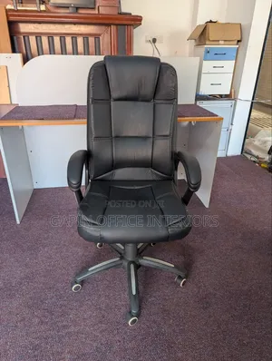 Refurbished Long Back Executive Office Chair
