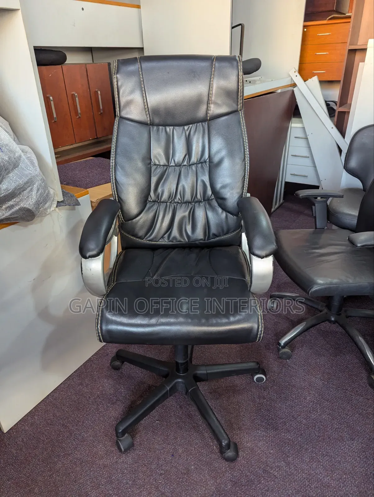 Second Hand Executive Long Back Office Chair