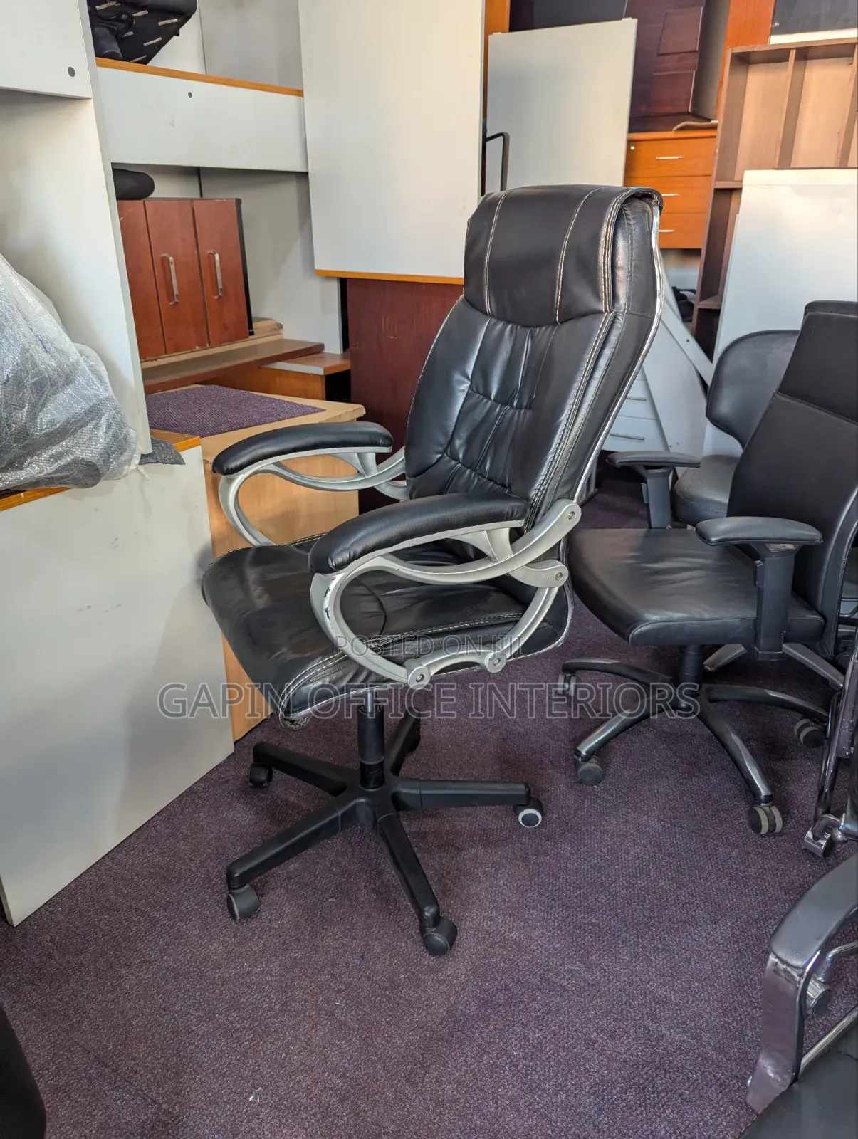 Second Hand Executive Long Back Office Chair