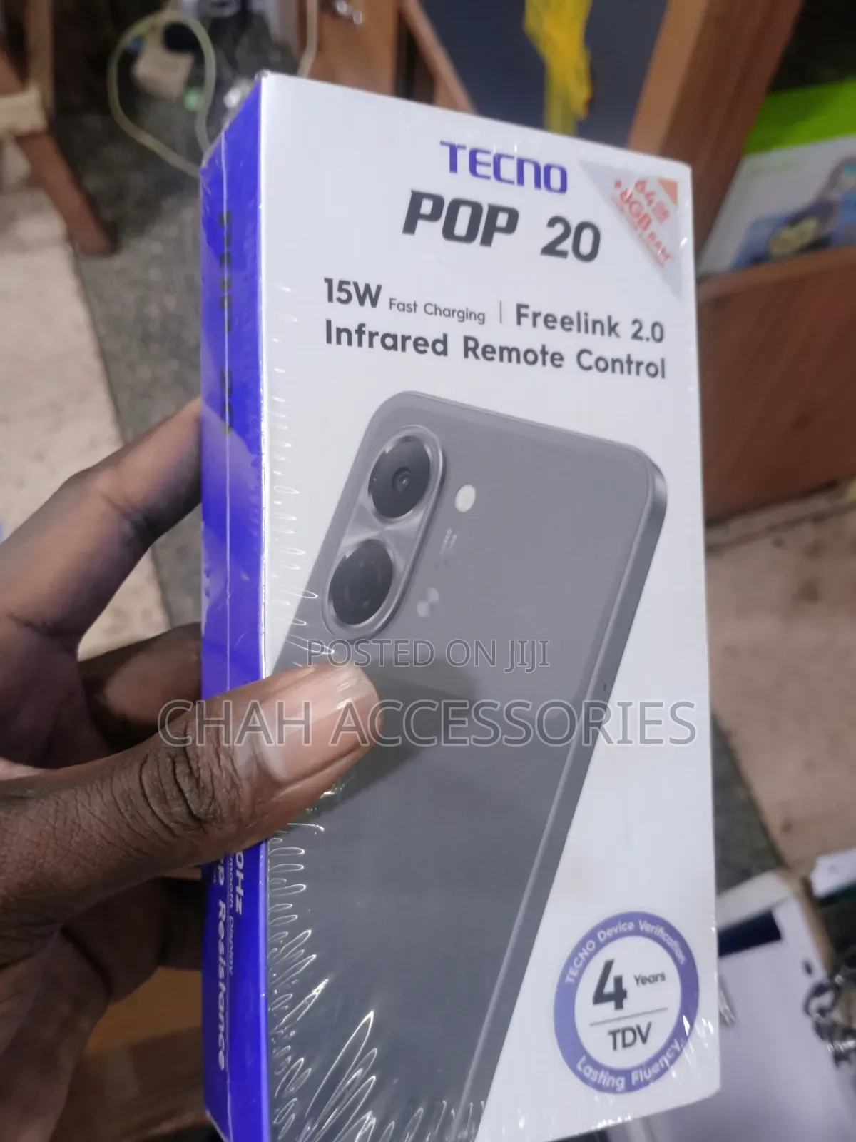 New Tecno Pop 20 64 GB Black