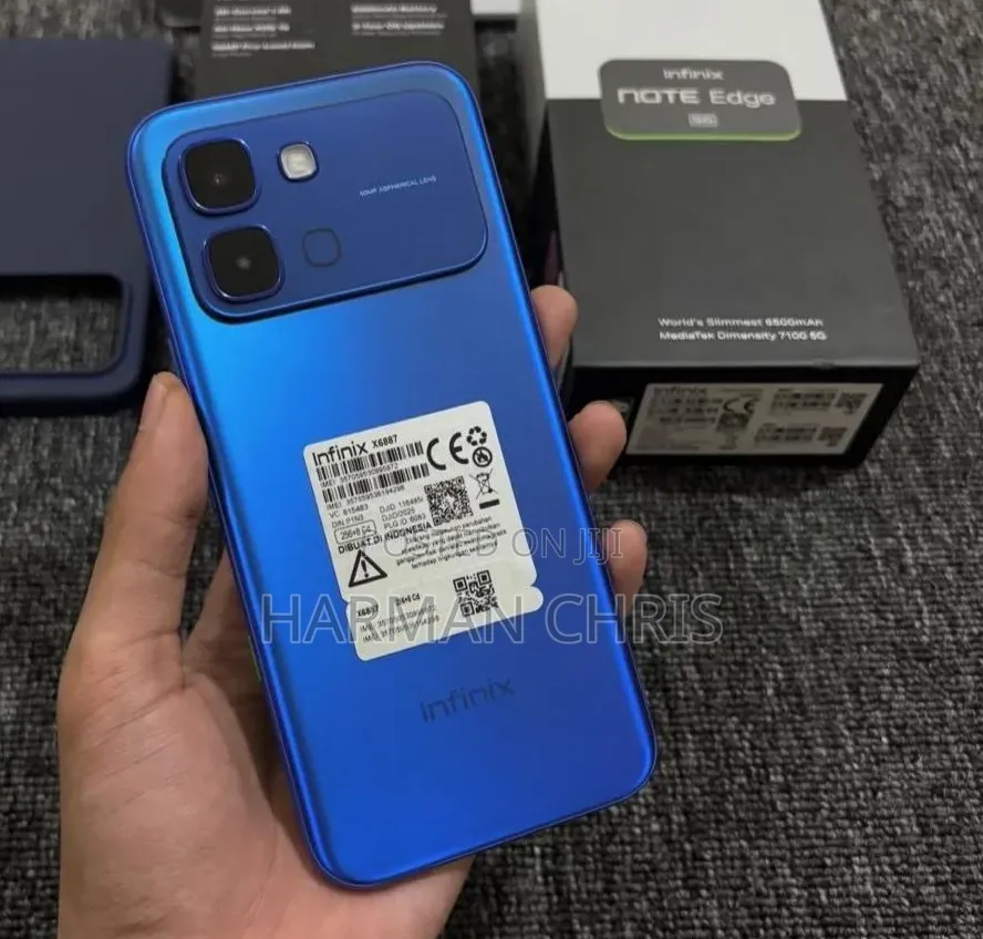 New Infinix Note Edge 256 GB Blue