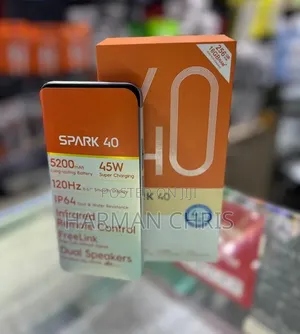 New Tecno Spark 40 256 GB Gray