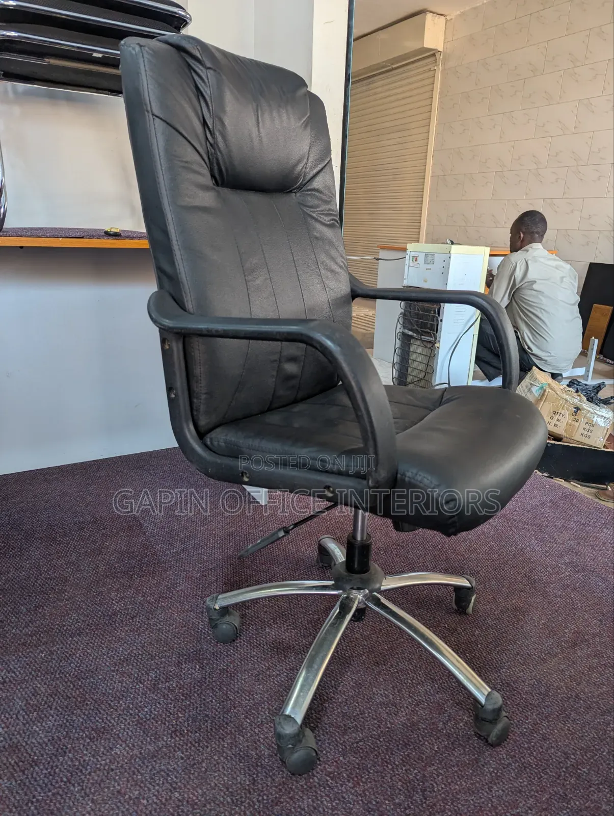 Second Hand Long Back Office Chair
