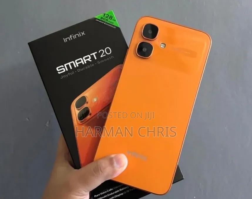 New Infinix Smart 20 128 GB Orange