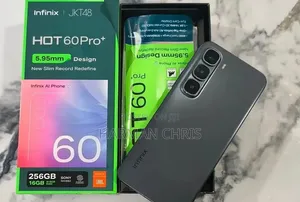 New Infinix Hot 60 Pro+ 256 GB Black