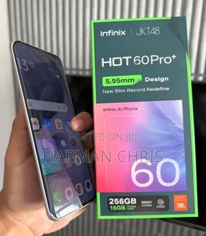 New Infinix Hot 60 Pro+ 256 GB Black