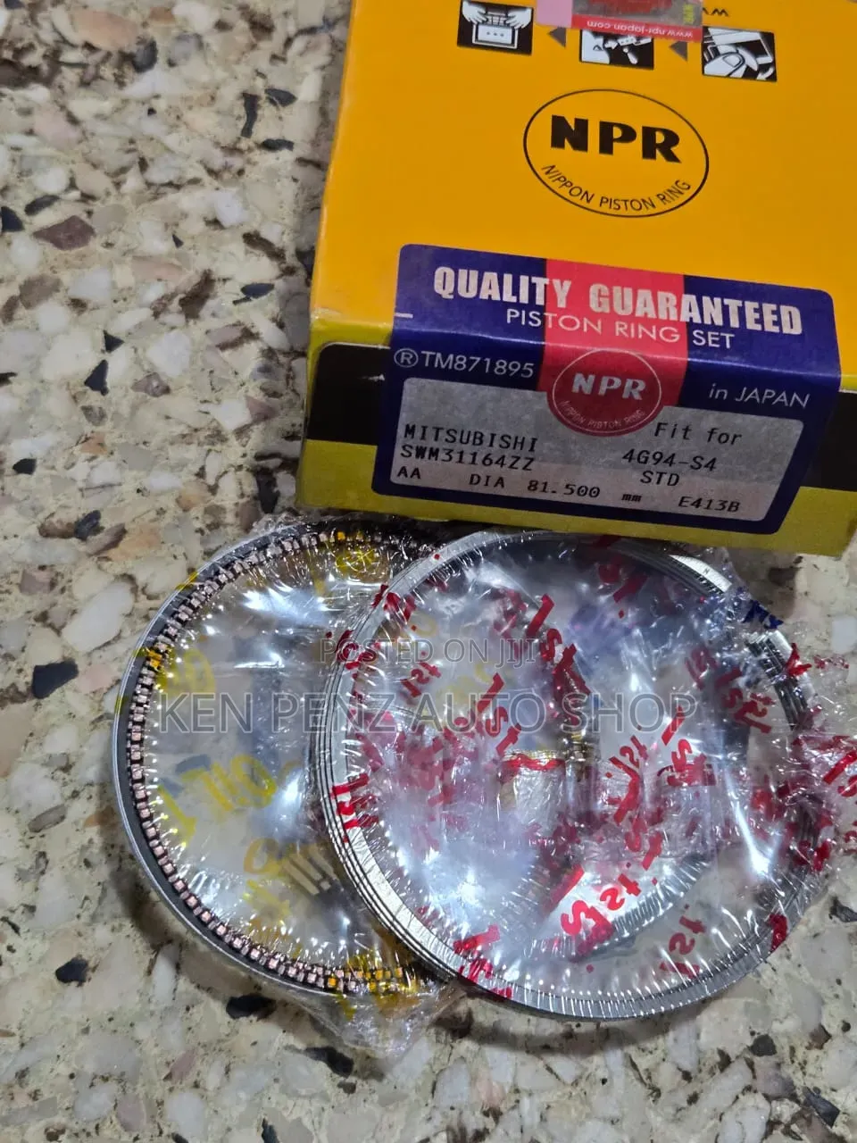 Mitsubishi Pajero IO 4G94 Engine Oil Rings