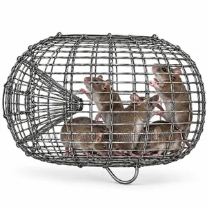 Reusable Wire Cage Mouse Rat Trap – Live Rodent Catcher in Uganda
