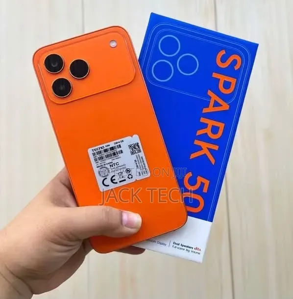 New Tecno Spark 50 128 GB Orange