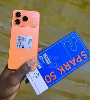 New Tecno Spark 50 128 GB Orange