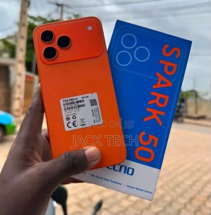 New Tecno Spark 50 128 GB Orange