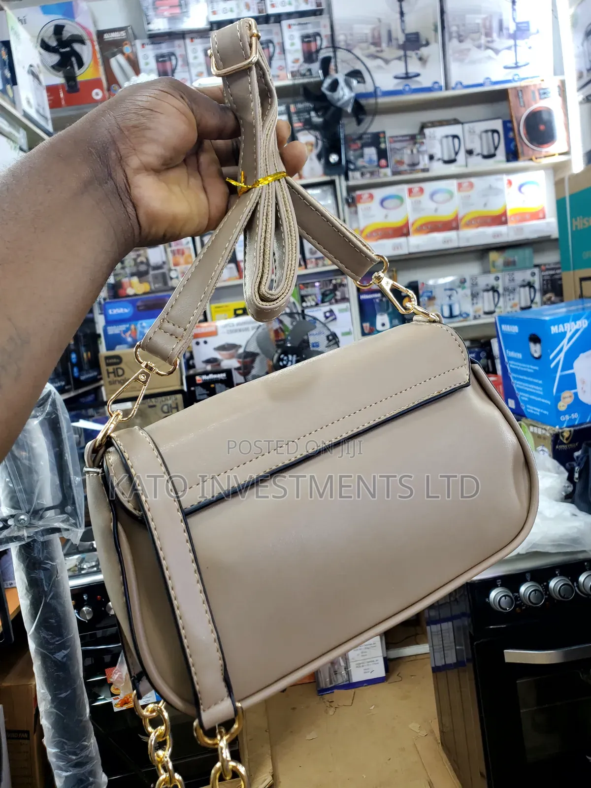 Light Brown Bailee Shoulder Bag