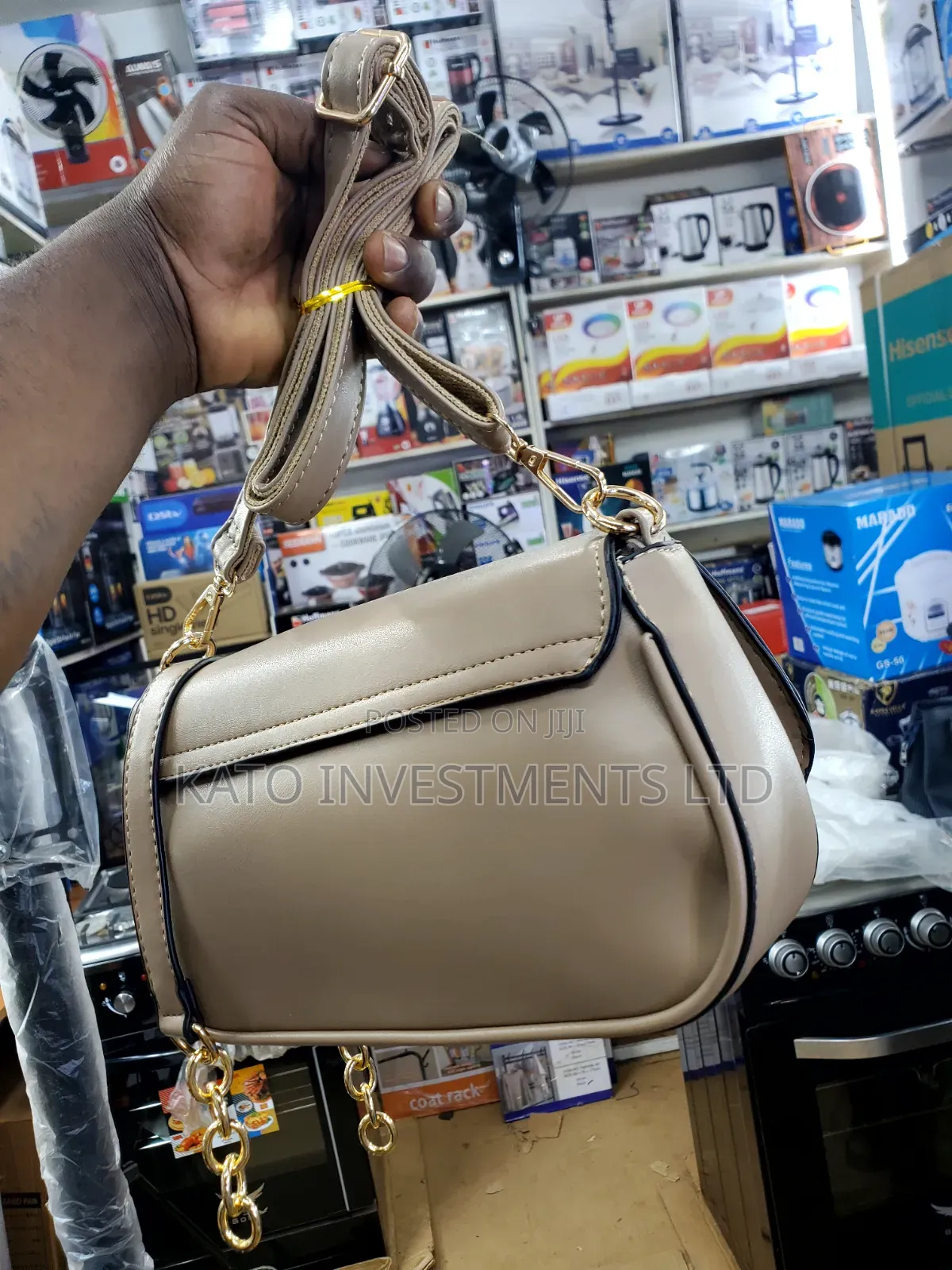 Light Brown Bailee Shoulder Bag