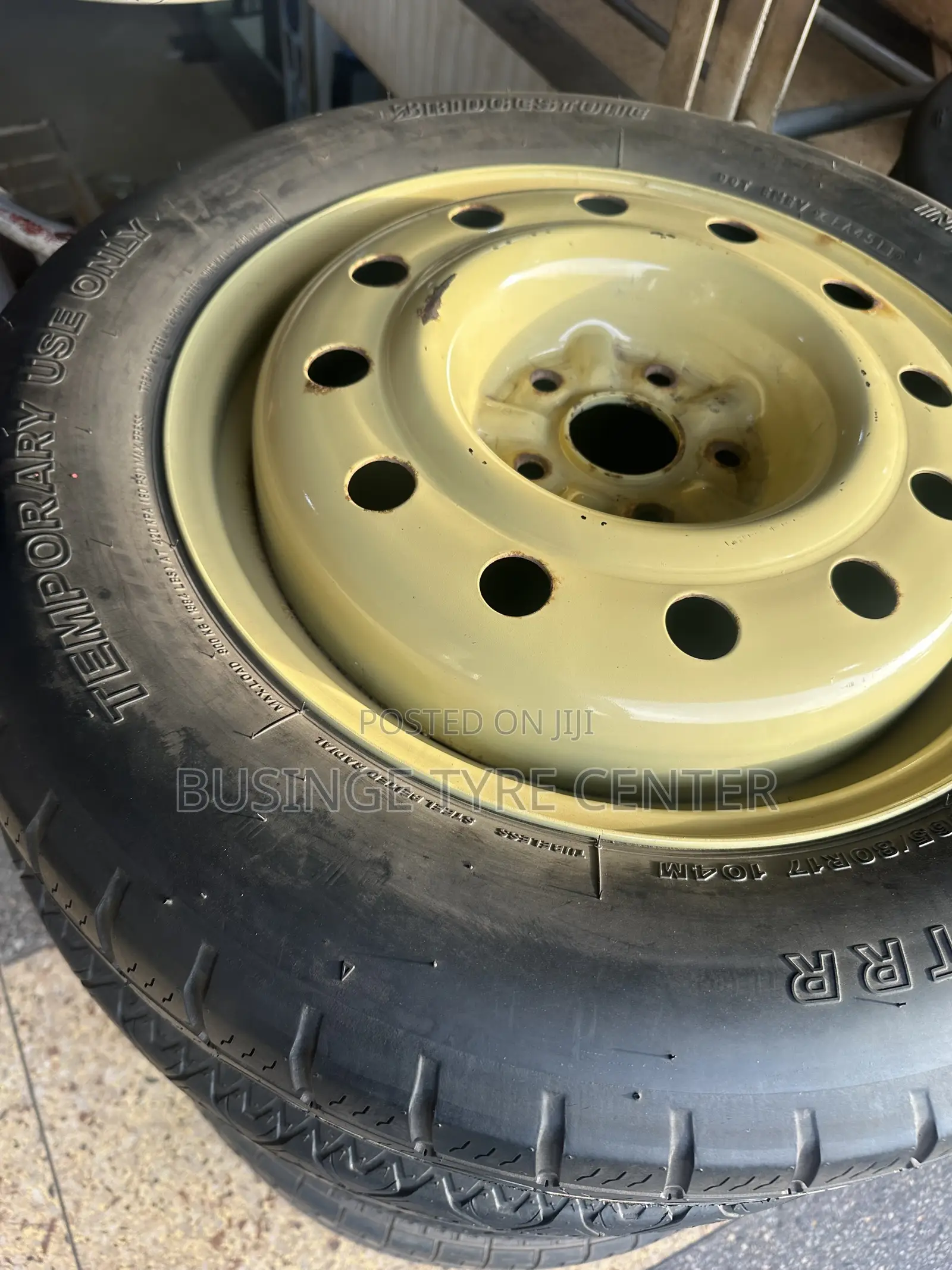 It’s a Temporary Tire  or Spare Tire for Harrier and Vanguard