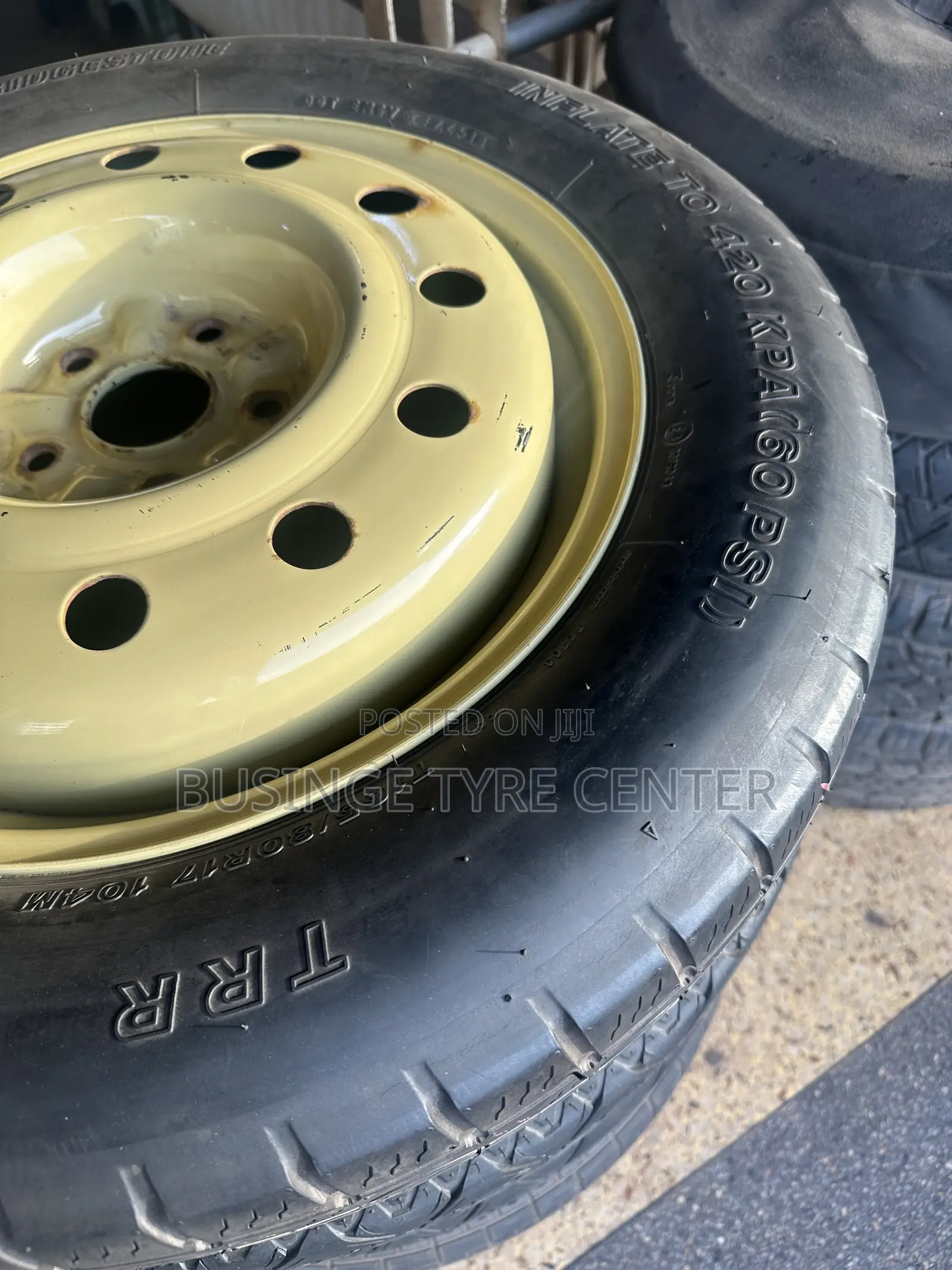 It’s a Temporary Tire  or Spare Tire for Harrier and Vanguard