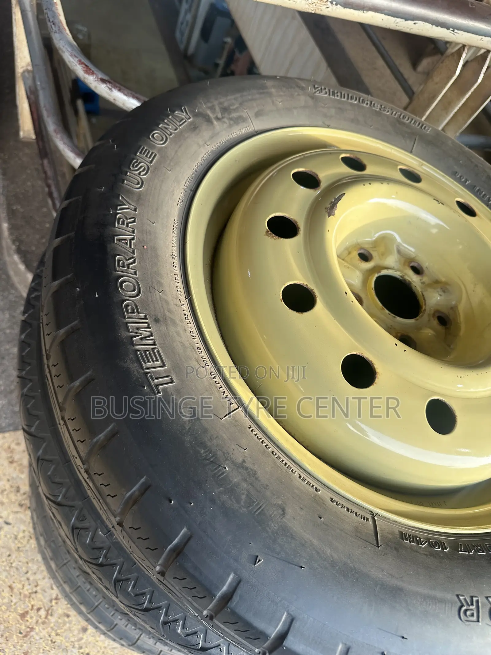 It’s a Temporary Tire  or Spare Tire for Harrier and Vanguard