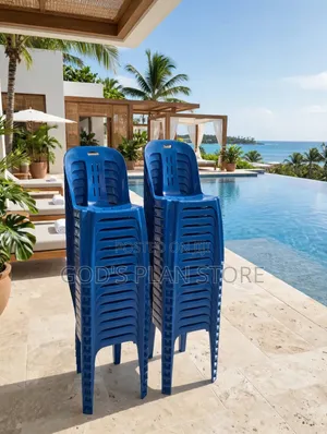 Shiny Blue Events Plastic Chairs Plastic Chairs