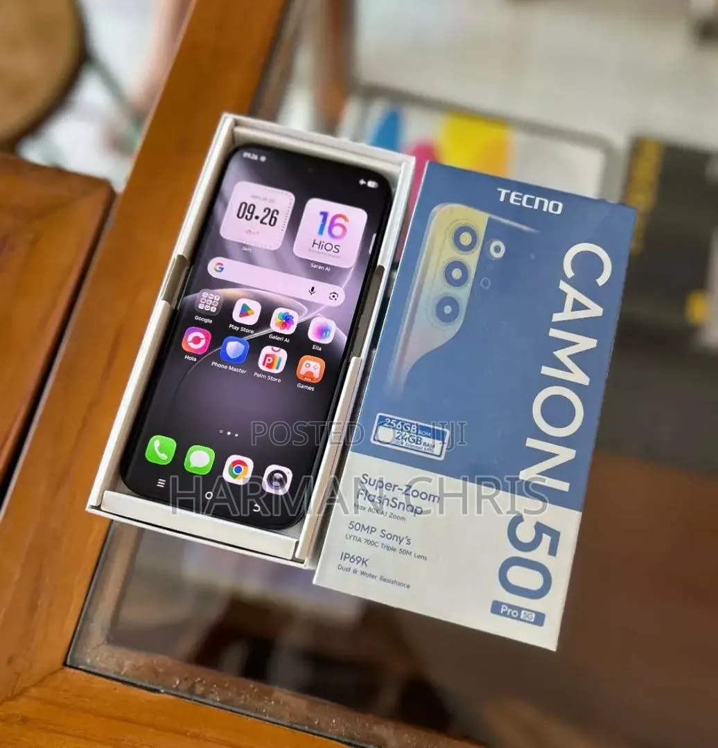 New Tecno Camon 50 Pro 256 GB White