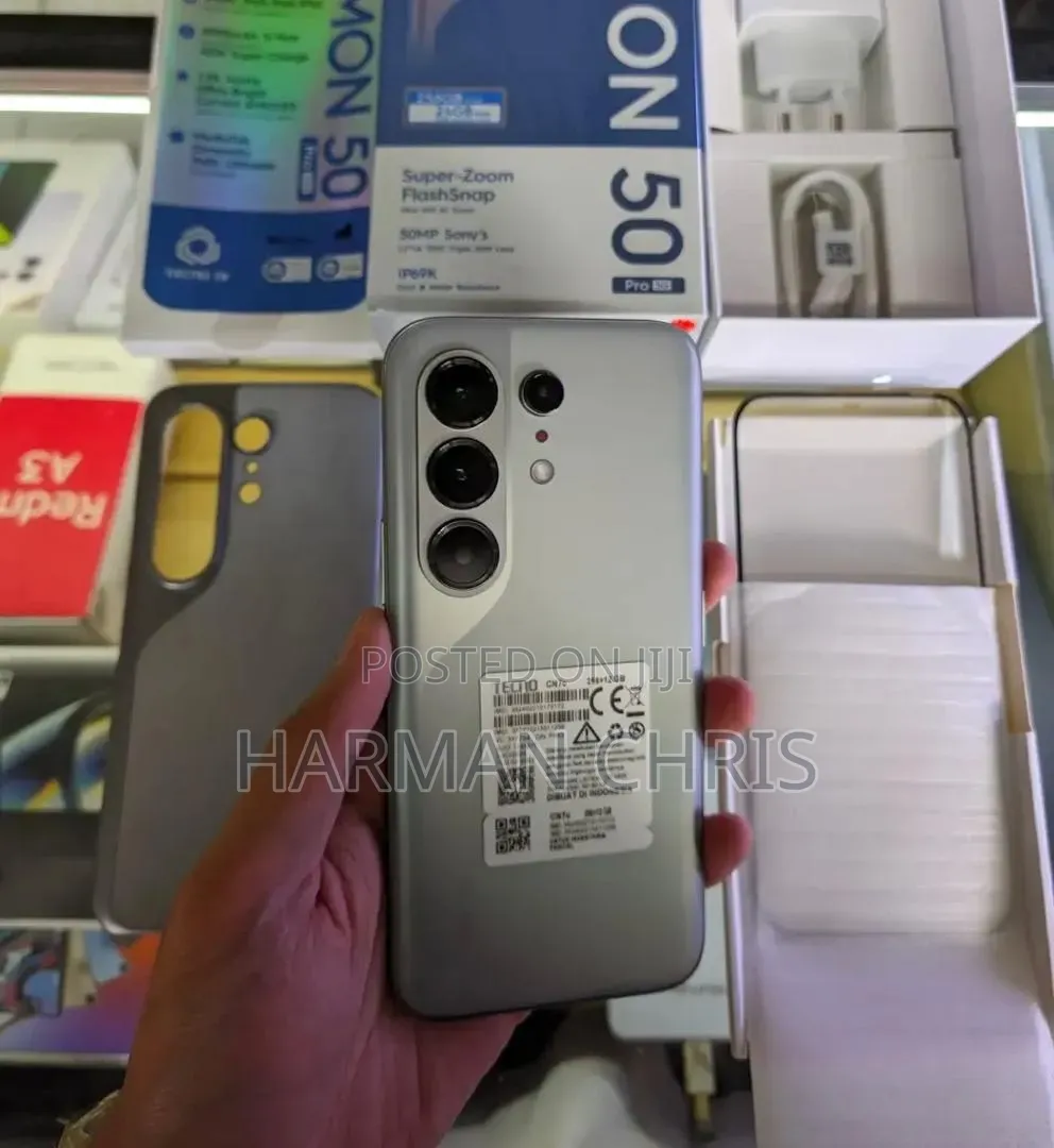 New Tecno Camon 50 Pro 256 GB Gray