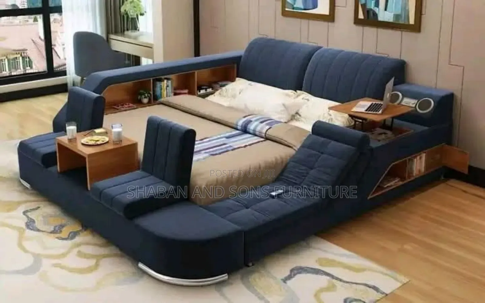 6by6 Dressed Bed