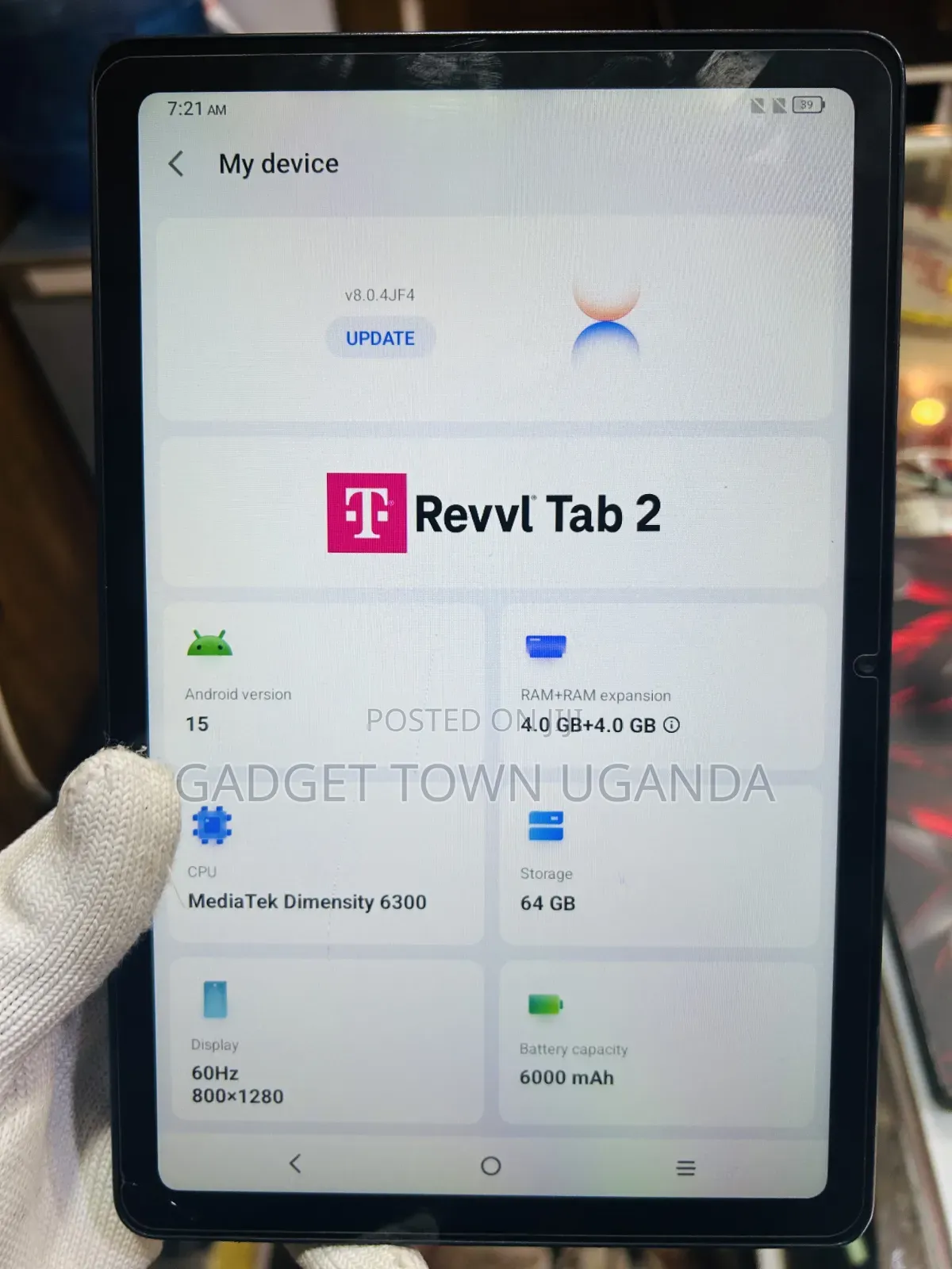 T-Mobile SpringBoard 64 GB Black