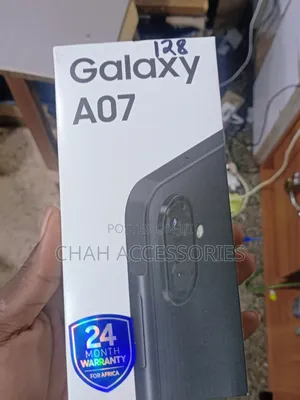 New Samsung Galaxy A07 4G 64 GB Black