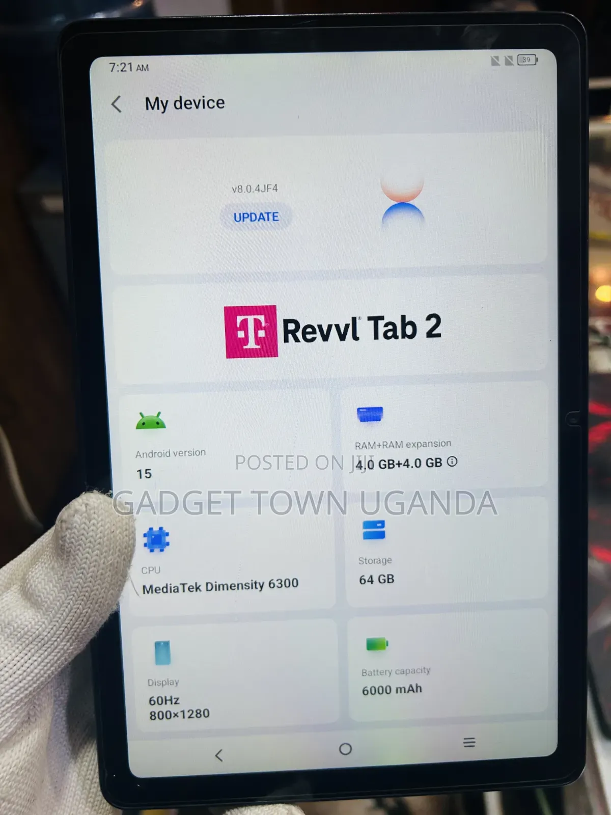 T-Mobile SpringBoard 64 GB Black