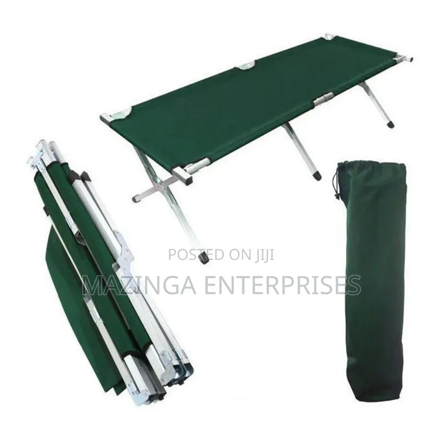 Professional Folding Camp Bed for Camping, Fishing, Guests, Office