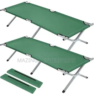 Professional Folding Camp Bed for Camping, Fishing, Guests, Office