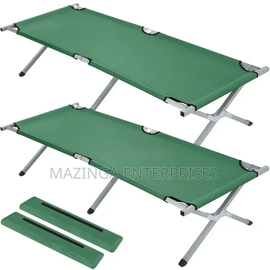 Professional Folding Camp Bed for Camping, Fishing, Guests, Office