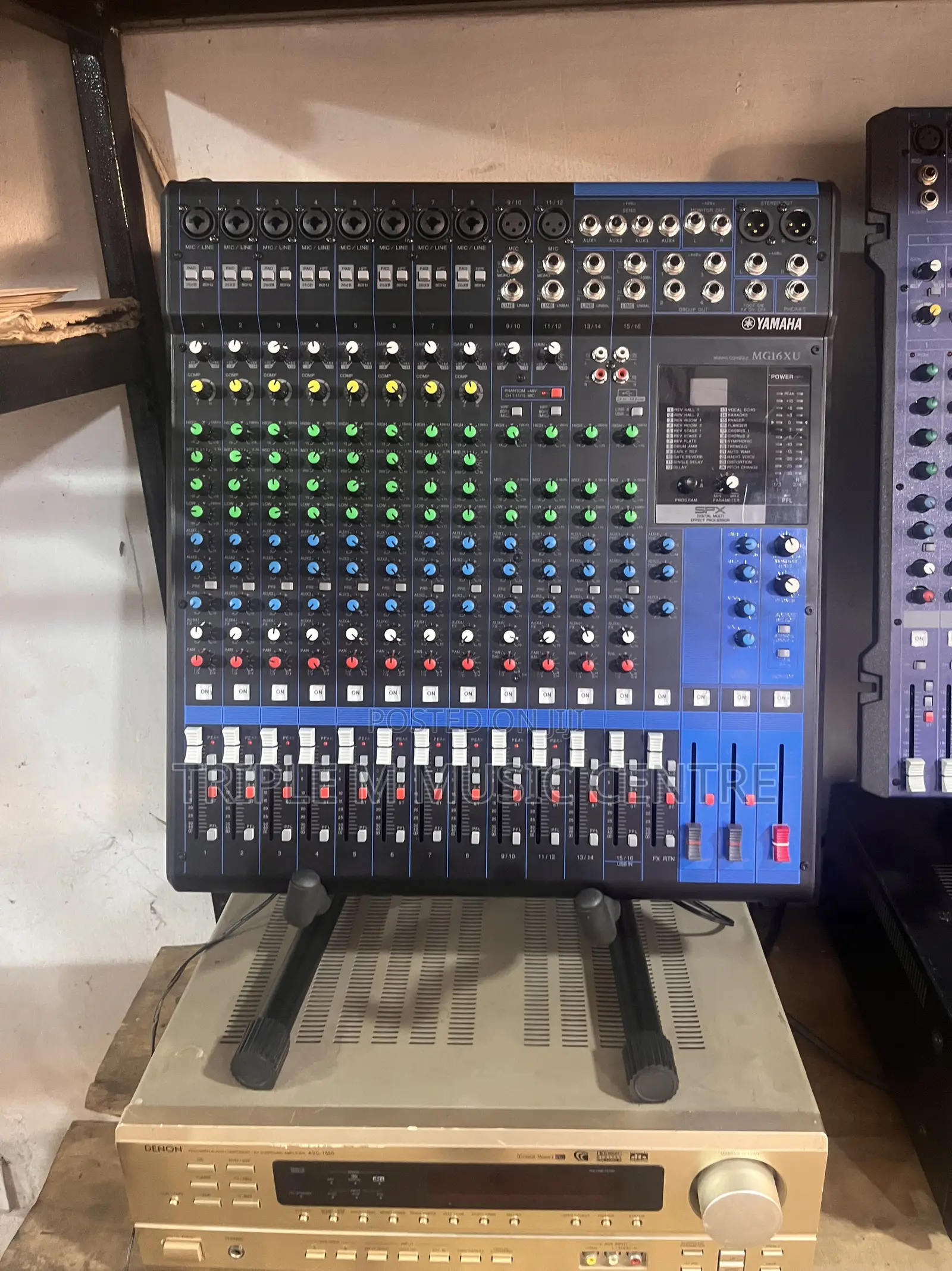 Yamaha Mg 16xu Mixer Live