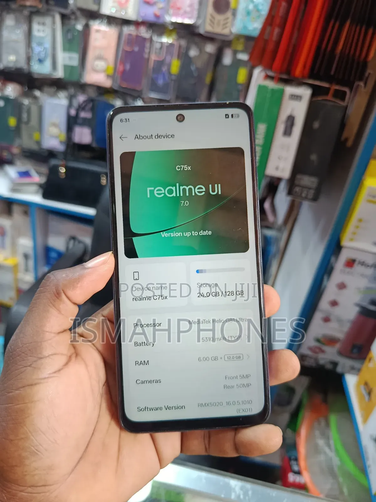 Realme C75x 128 GB Purple