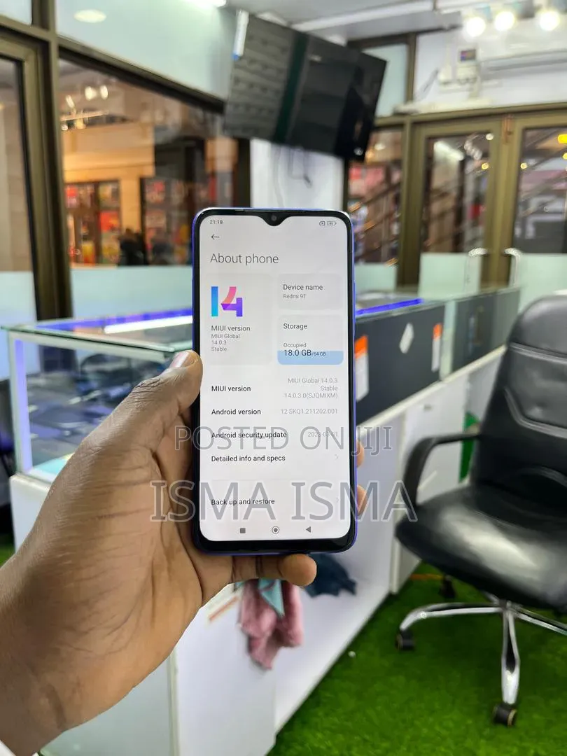 Xiaomi Redmi 9T 64 GB Blue