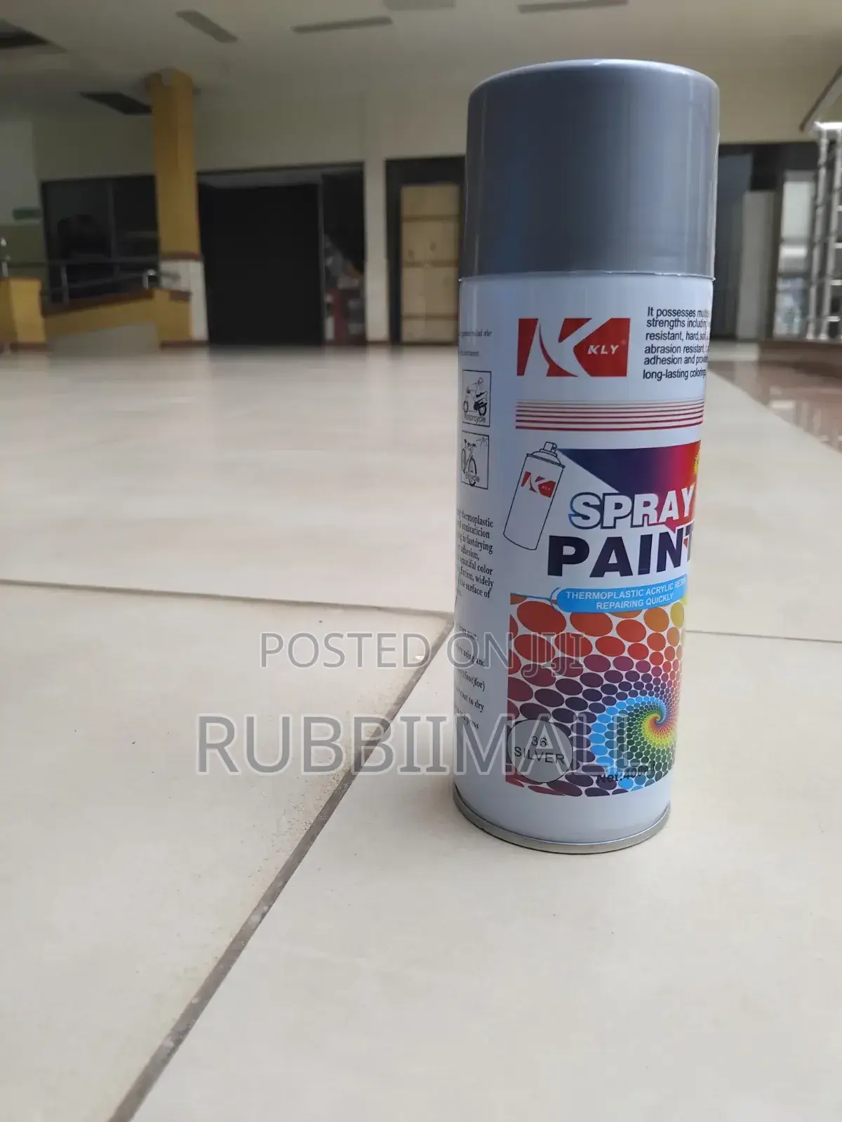 KLY Spray Paint 400ml ~ Silver